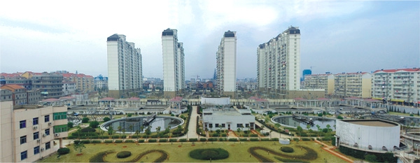 江西最大污水處理廠——南昌朝陽污水處理廠二期工程（省、市優(yōu)良工程，獲滕王閣杯）
